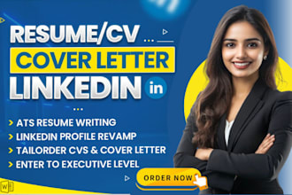 do professional CV making, resume design, ats resume writing and cover letters