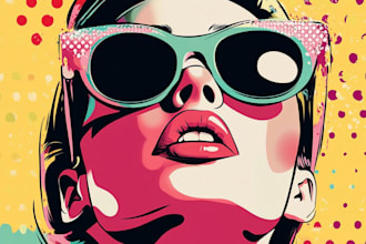 do turn your photo into professional digital wpap pop