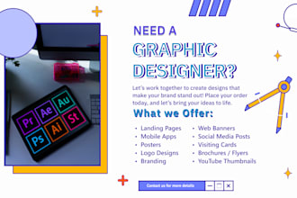 design stunning graphics and  intuitive UI
