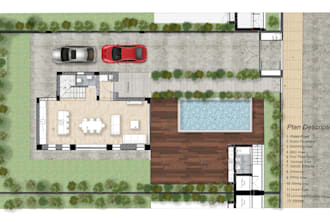 do architectural site plans real estate plans and color