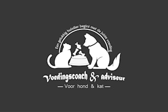 create perfect animal farm cattle ranch silhouette and pet logo design