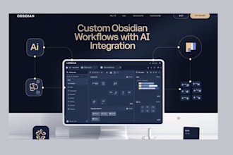 setup custom obsidian workflow with ai, project management and obsidian template
