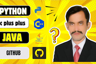 your python java c plus plus python and github programmer