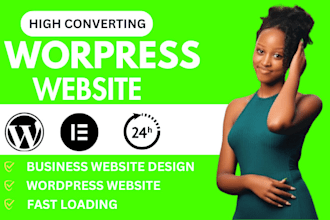 do affordable wordpress website design, rebuild, edit as a wordpress developer