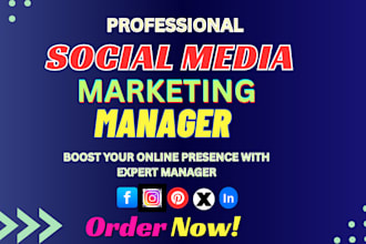be your dedicated social media marketing manager