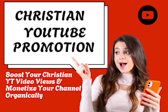 do organic christian youtube video promotion