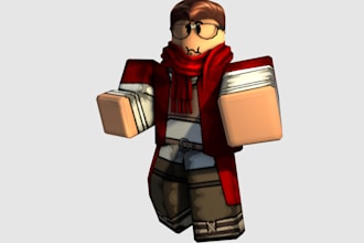 reate 3d game asset and roblox model