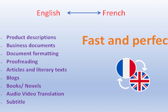 translate anything between french and english as fast as possible
