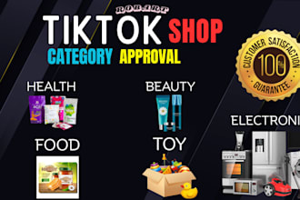 approve tiktok shop category and unlock restricted categories on tik tok shop