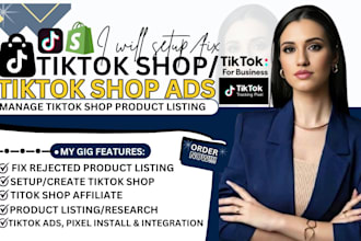 manage tik tok shop dropshipping instagram shop tiktok marketing ads manager