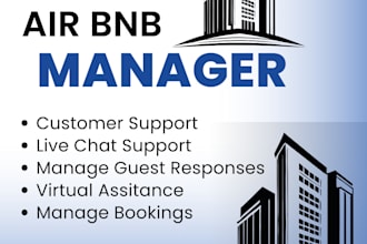 your airbnb VA, guest support, chat support, customer service, virtual assistant