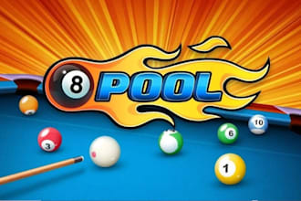 develop crash game, 8 ball game, pool game, bet app, bet website