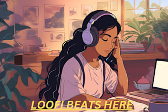 make 10 lofi hip hop chill beats with fast bulk delivery