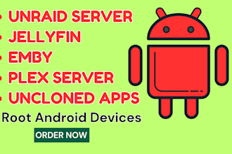 configure unraid server, jellyfin, emby, plex server, plex server