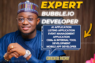 bubble io developer mvp marketplace adalo flutterflow developer bubble io