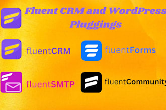 setup fluent crm wordpress fluent smtp fluent forms woocommerce