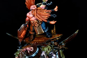 do miniature painting for your warhammer, 40k aos, dungeons and dragons, etc
