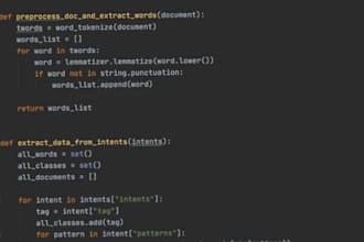 develop python  coding and scripting