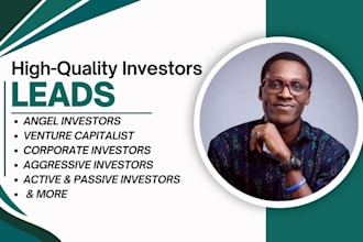 provide investors leads targeted investors quality leads