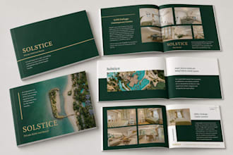 design minimalist booklet, brochure and business proposal in canva