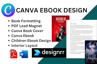 edit format design ebook on designrr, indesign, canva editable ebook, amazon kdp