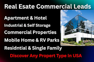 provide verified US commercial property owner leads with skip tracing