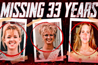 design true crime thumbnails