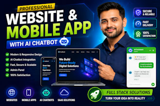ai chatbot for business website and app