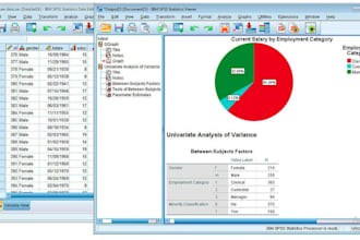 perform medical research, data analysis using spss, stata r