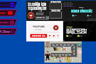 create custom logo banner overlay for streamers