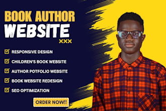 design book author website, children book website, ebook website, author website
