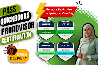 get quickbooks online proadvisor certification intuit trained bookkeeper badge