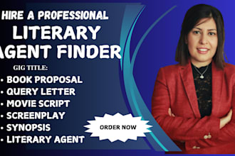 find literary agents for fiction, nonfiction, query letter, synopsis or novel