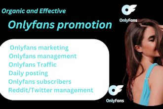 do onlyfans page promotion marketing only fans management