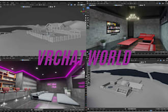create a custom vrchat world, vrc world, or VR world just for you