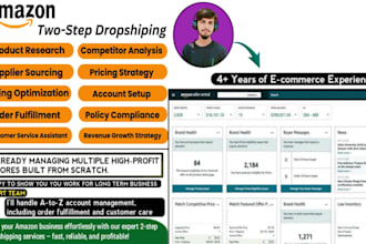 fully automate your amazon fba wholesale, oa, and dropshipping as your amazon VA