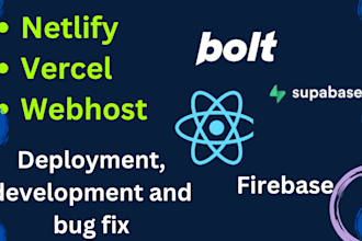 develop deploy bolt new replit fine dev website react next js supabase