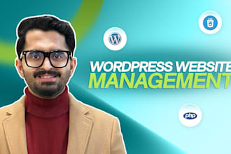 manage and maintain your wordpress website on a monthly basis
