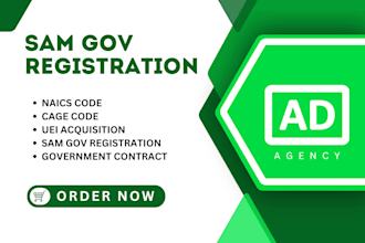 do sam gov registration, get cage code and uei, government contract bid proposal