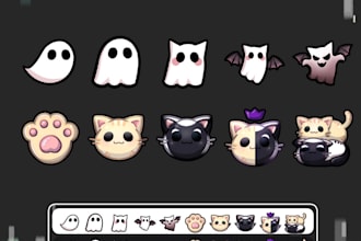 create badges packs for streaming or chat