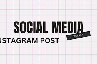 create a custom instagram post design facebook ads post social media design