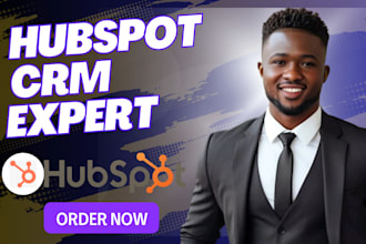 be your hubspot expert,setup hubspot crm , pipedrive, hubspot workflow, websites