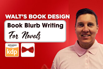 write your book blurb for your novel