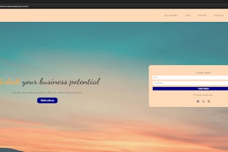 do an interactive website with HTML, css and js