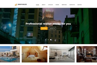 build responsive real estate wordpress website investor website idx website