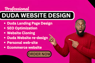 design redesign duda business website, landing page clone duda website, duda seo