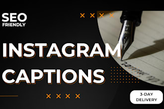 write your social media captions