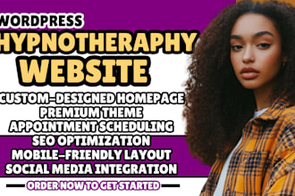 hypnotherapy practice website mental health website hypnotherapist website