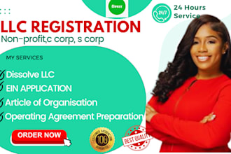 do US llc, uk ltd company registration for non USA residents, ein number