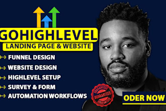 gohighlevel landing page gohighlevel sales funnel go high level website design